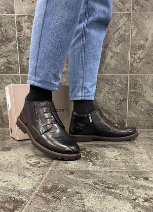 Зимние мужские туфли / ботинки paolo conte 🔥1 фото
