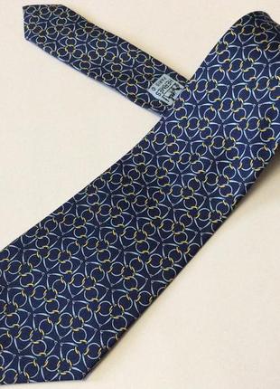 Краватка hermes оригінал 100% шовк