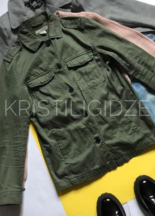 Джинсовая куртка-рубашка пиджак 38р ♥️2 фото