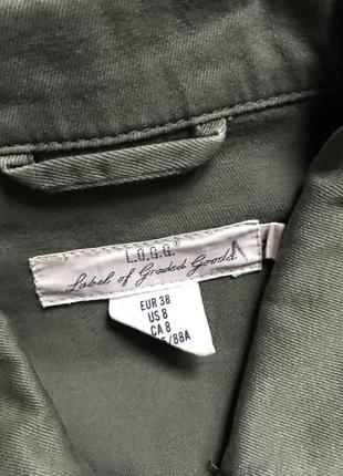 Джинсовая куртка-рубашка пиджак 38р ♥️6 фото