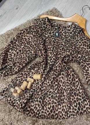 Стильна леопардова блуза