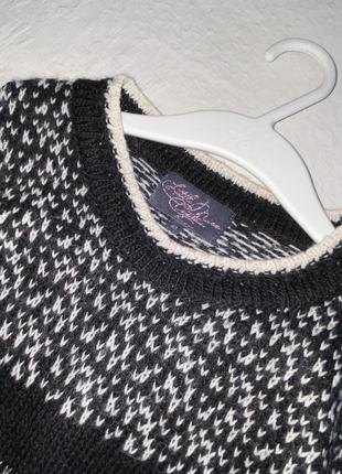 Теплий светер свитер з вовною на 5-6 років4 фото