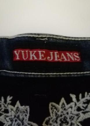 Теплые джинсы yuke jeans, размер 26.3 фото