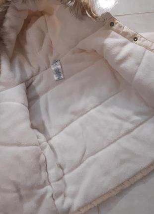 Курточка на флісці і тонкому шарі синтепону, кнопки3 фото