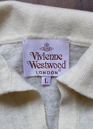 Шерстяной пуловер vivienne westwood london оригинал размер l4 фото