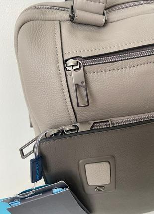 Piquadro мужская брендовая кожаная итальянская сумка для ноутбука сумочка под ноутбук кожа сумка подарок мужу парню6 фото
