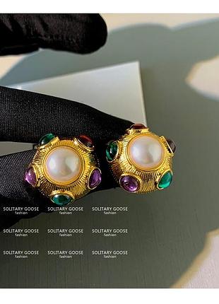 Сережки в стилі celine 5