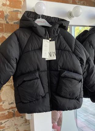 Sale‼️ куртка zara, парка, пуховик, экопух2 фото