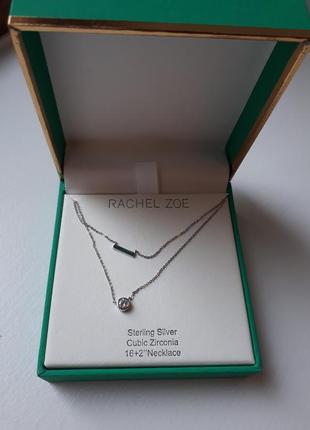 Колье из серебра rachel zoe