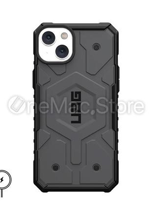 Чохол uag pathfinder for magsafe для iphone 14 plus (сірий/grey)