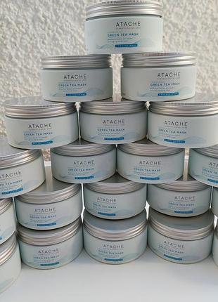 Atache green tea mask  етач