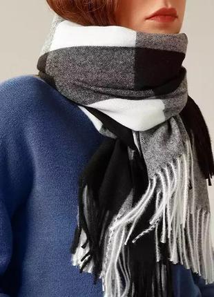 🤍теплий кашеміровий шарф/палантин🤍