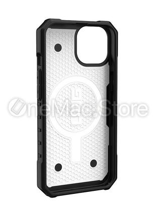 Чохол uag pathfinder for magsafe для iphone 14 (білий/white)3 фото