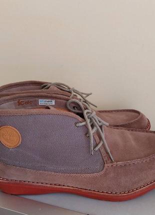 Ботинки сапоги черевики timberland коричневые1 фото