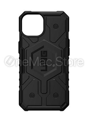 Чохол uag pathfinder for magsafe для iphone 14 (чорний/black)4 фото