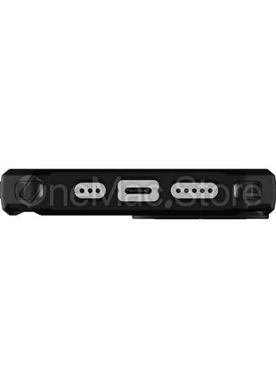 Чохол uag pathfinder for magsafe для iphone 14 (чорний/black)5 фото