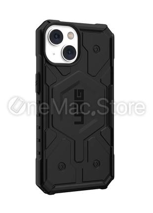 Чохол uag pathfinder for magsafe для iphone 14 (чорний/black)2 фото