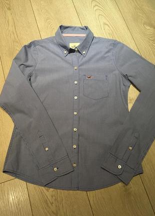 Рубашка в клеточку hollister размер м