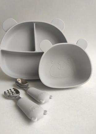 Силіконовий посуд для першого прикорму