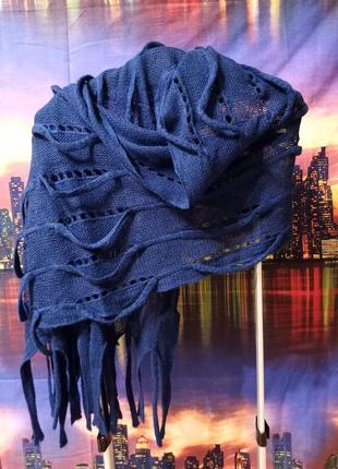 Палантин шарф накидка топ теплий тонкий шарфик модний стиль багатофункціональний шарф снуд