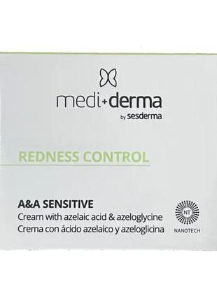 Крем для обличчя від почервоніння medi+derma facial cream anti-redness 50 ml2 фото