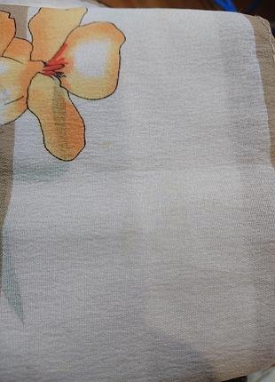 Вінтажна хустина franco laurenti з гарним принтом