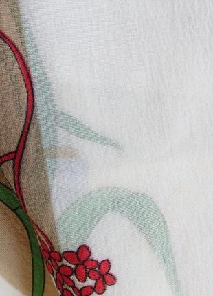 Вінтажна хустина franco laurenti з гарним принтом