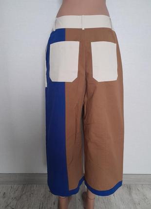 Стильні оригінальні брюки кюлоти6 фото