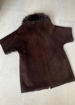 Пальто шуба из альпаки в стиле chanel 38-40р.3 фото