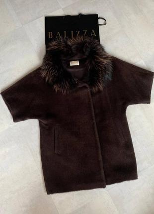 Пальто шуба из альпаки в стиле chanel 38-40р.2 фото