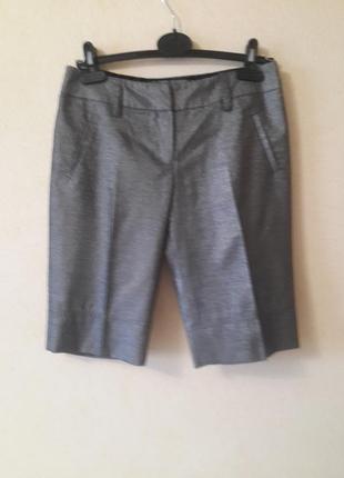 Шорти жіночі сірі з блиском s-m
