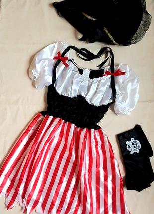 Карнавальный костюм partylifs пиратка оne size7 фото