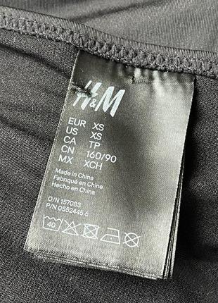 H&m плавки бикини на завязках черные базовые низ от купальника6 фото