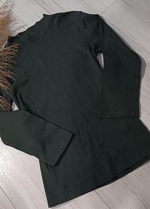 Лонгслів реглан водолазка zara