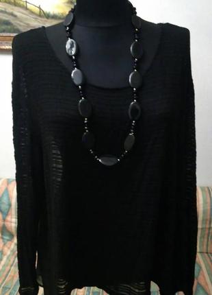 💖 эффектная  блуза трикотаж-шифон бренд atmospere