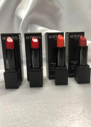 Помада sothys rouge doux sheer lipstick