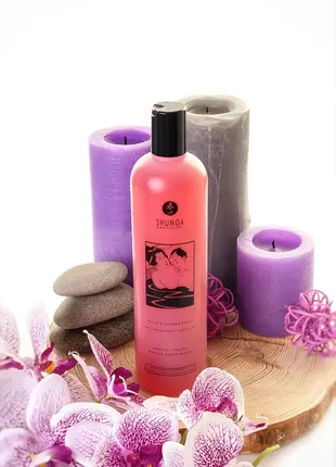 Гель для душу shunga shower gel - exotic fruits (500 мл) з рослинними оліями та вітаміном е