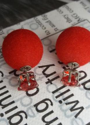 Серьги пусеты