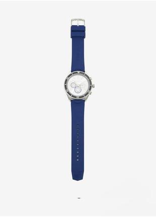 Чоловічий годинник від armani exchange | blue strap4 фото