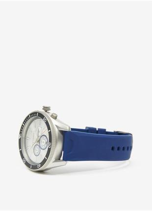 Чоловічий годинник від armani exchange | blue strap3 фото