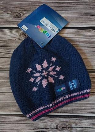 Шапка для дівчинки на флісі