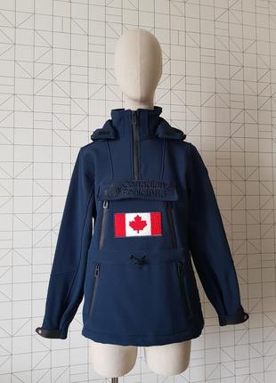 Стильна куртка анорак canadian peak, демісезонний анорак, жіночий анорак, утеплений анорак