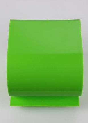 Тримач для туалетного паперу 11х12х13 см салатовий4 фото