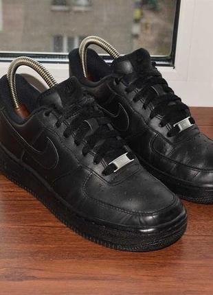 Nike air force 1 женские кожаные кроссовки