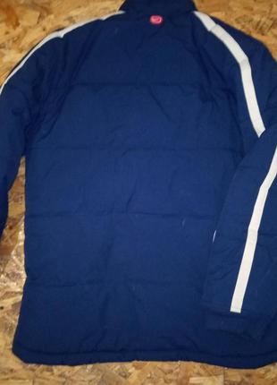 Вінтажна зимова пухова куртка nike atletic since 19719 фото