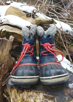 19-19,5 см, зимние сапоги утеплённые sorel by columbia сноубутсы снегоходы4 фото