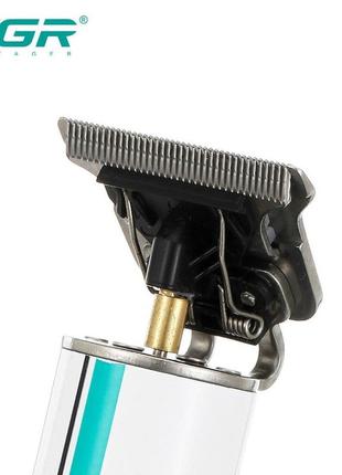 Машинка для стрижки волос vgr 079, профессиональная перезаряжаемая машинка для личной гигиены4 фото