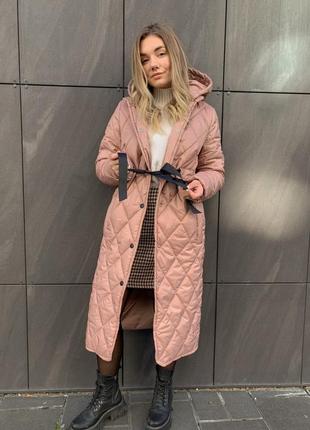 Зимнее пальто   на силиконе 250 --42-44-46-48