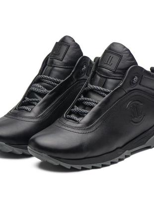 Зимові черевики/кросівки натуральна шкіра і хутро