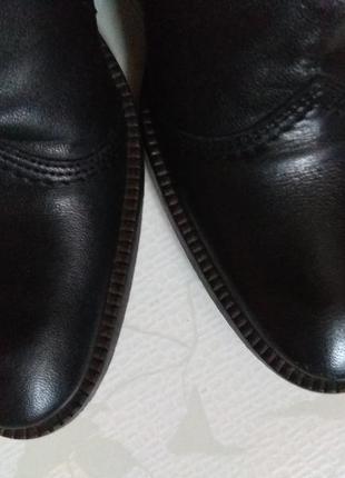 Сапоги ботинки кожа кожаные ковбойские ковбойки4 фото